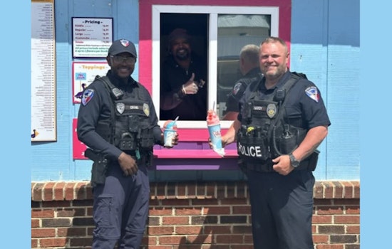 Statesville Police Host "Ice Cream with a Cop" Event to Strengthen Community Ties