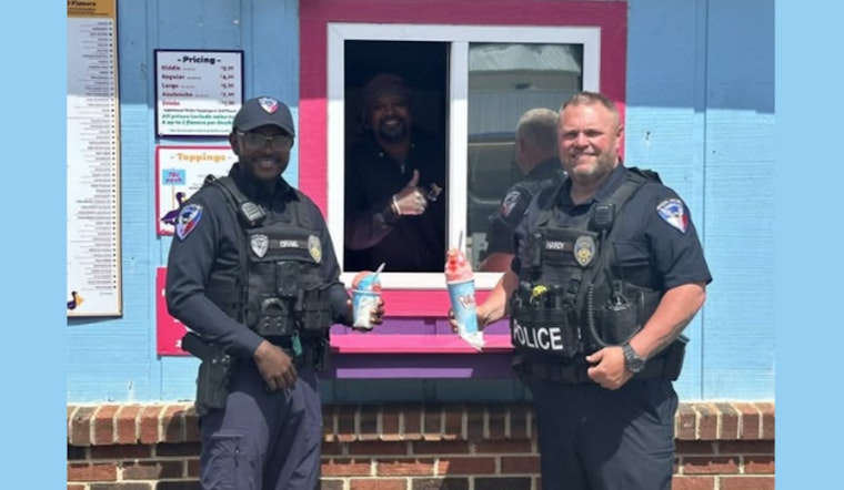 Statesville Police Host "Ice Cream with a Cop" Event to Strengthen Community Ties