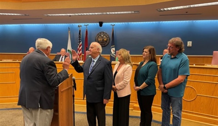 Stevan Pippin Takes Oath as Newest Brentwood City Commissioner, Set to Enhance Urban Forestry on Tree Board