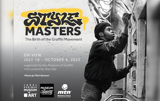 "Style Masters: The Birth of the Graffiti Movement" Exhibit Opens at Coral Springs Museum of Art