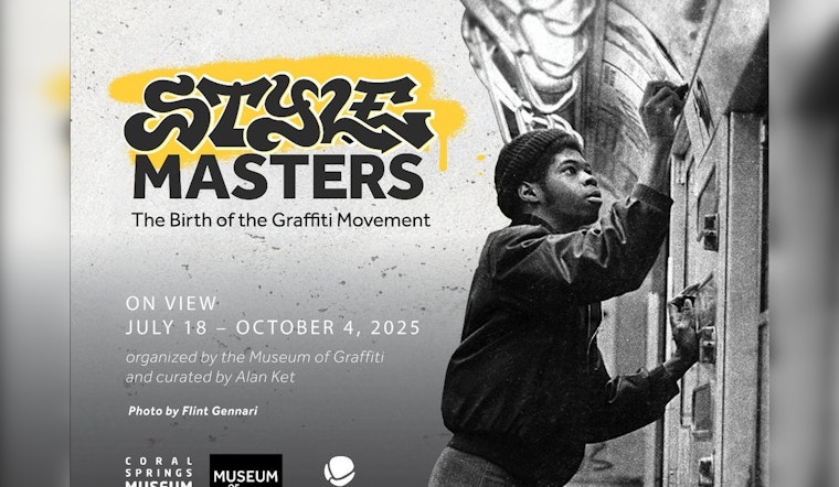 "Style Masters: The Birth of the Graffiti Movement" Exhibit Opens at Coral Springs Museum of Art