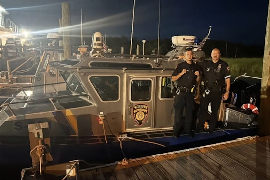 Suffolk County Police Heroically Save Two Men from Sinking Kayak in Long Island Sound