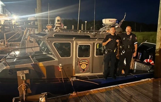 Suffolk County Police Heroically Save Two Men from Sinking Kayak in Long Island Sound
