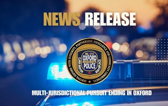 Suspect Detained After Multi-Town High-Speed Chase Ends in Crash in Oxford