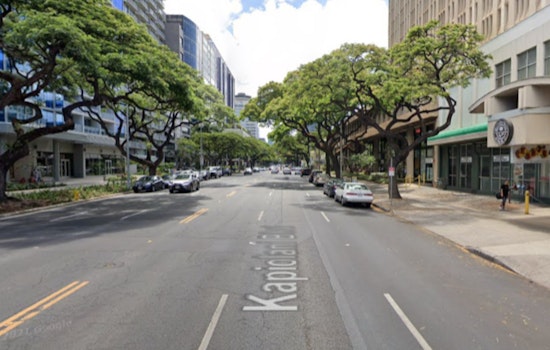 Swift Response from HFD Controls Rubbish Fire Under Bus on Kapiolani Boulevard in Honolulu
