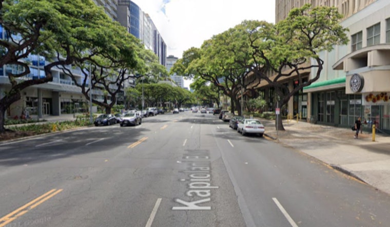 Swift Response from HFD Controls Rubbish Fire Under Bus on Kapiolani Boulevard in Honolulu