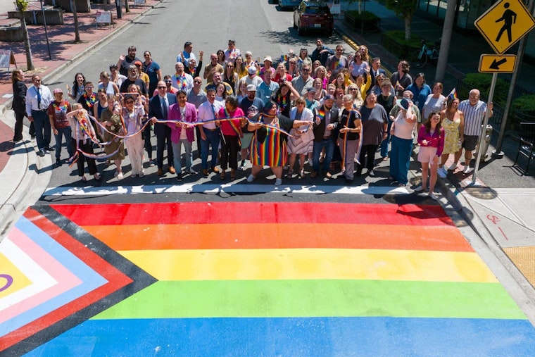 Tacoma Unveils First Pride-Themed Crosswalk in Downtown District, Embracing Inclusivity and Diversity