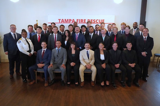 Tampa Celebrates New Firefighters, 29 Graduates Ready to Serve After Rigorous Training at Fire Academy