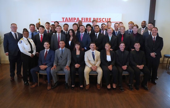 Tampa Celebrates New Firefighters, 29 Graduates Ready to Serve After Rigorous Training at Fire Academy