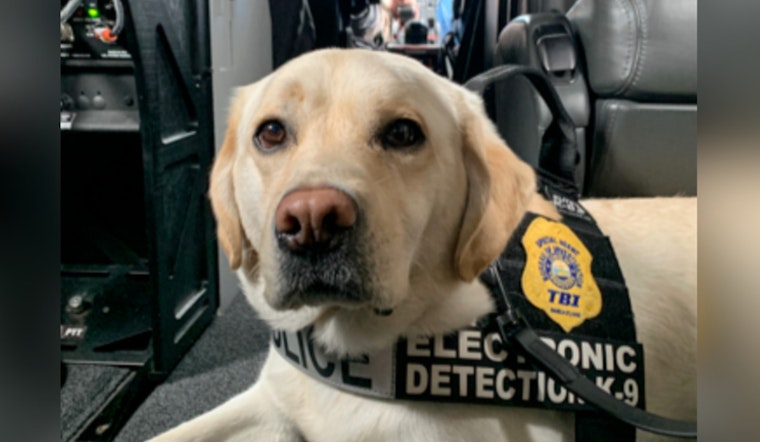TBI's Trailblazing ESD Canine, Zeus, Retires After Distinguished Service Spanning Across the U.S.