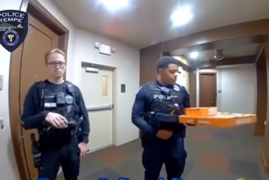 Tempe Police Serve Up Pizza Delivery After Arresting Driver for Reckless Racing on Fourth of July