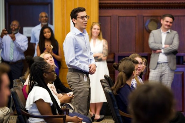 Temple University Student Hamza Mqadmi Gains Insight into Public Service with Philadelphia Mayor's Internship Program