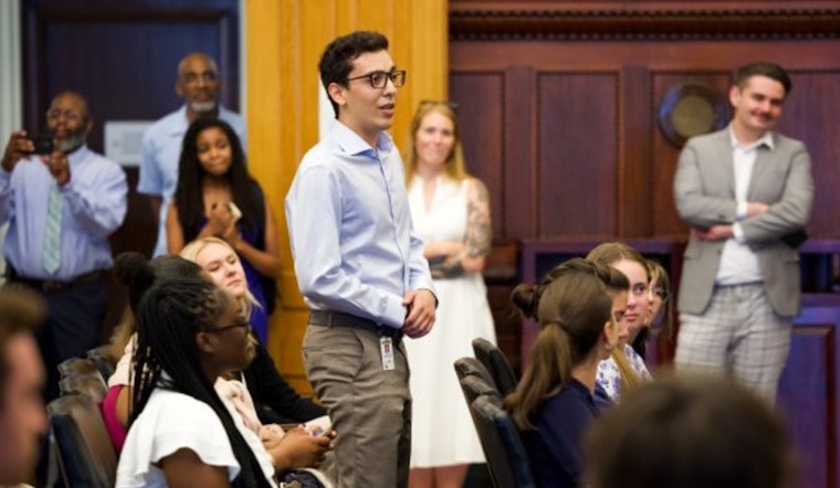 Temple University Student Hamza Mqadmi Gains Insight into Public Service with Philadelphia Mayor's Internship Program