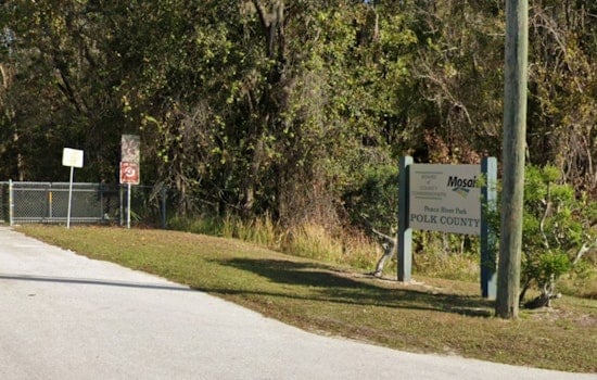 Temporary Closure of West Entrance at Mosaic Peace River Park in Polk County for Maintenance