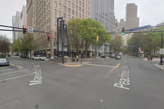 Temporary Closure on Peachtree Street NW in Atlanta for Building Maintenance