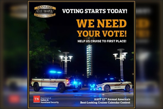 Tennessee Highway Patrol Revs Up Campaign for "America's Best-Looking Cruiser" Contest
