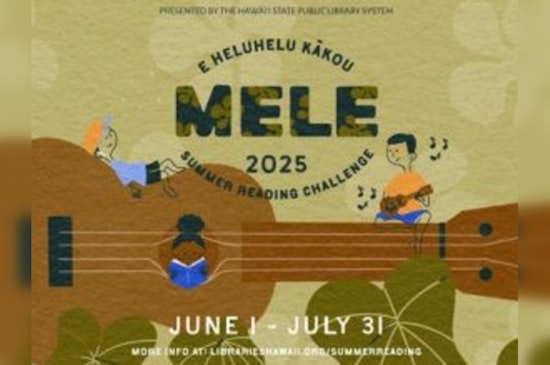 Time to Turn the Page, Hawaii's Summer Reading Challenge Ends July 31