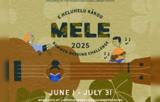 Time to Turn the Page, Hawaii's Summer Reading Challenge Ends July 31