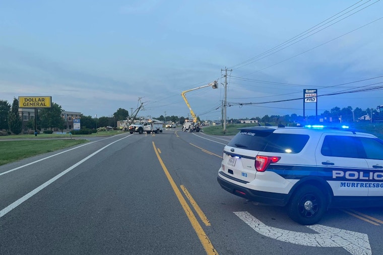 Traffic Resumes Northbound on Thompson Lane in Murfreesboro Amid Ongoing Repairs, Southbound Lanes Rerouted
