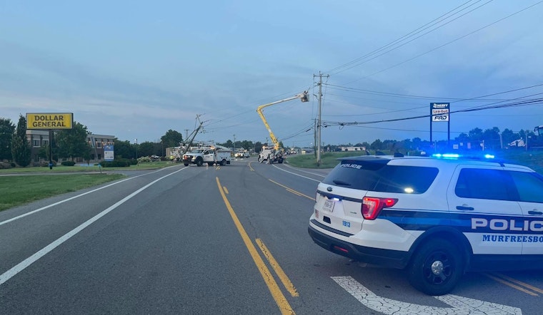 Traffic Resumes Northbound on Thompson Lane in Murfreesboro Amid Ongoing Repairs, Southbound Lanes Rerouted