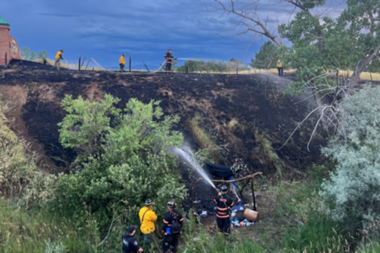 Transient Suspected of Fourth Degree Arson in Grass Fire Near Town of Superior