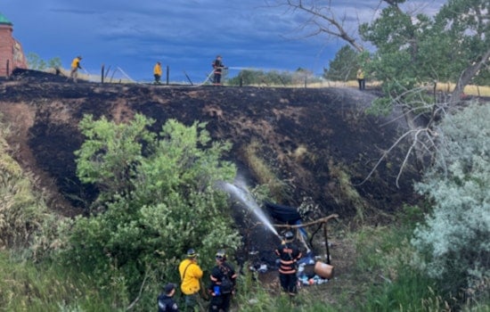 Transient Suspected of Fourth Degree Arson in Grass Fire Near Town of Superior
