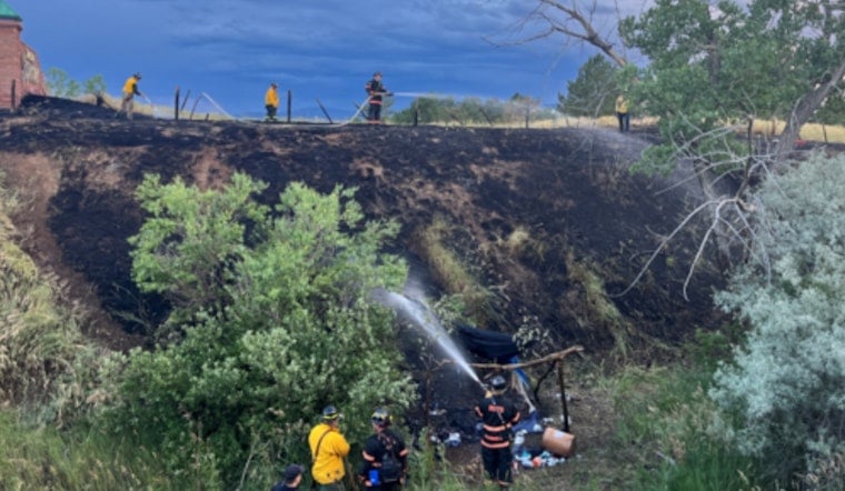 Transient Suspected of Fourth Degree Arson in Grass Fire Near Town of Superior