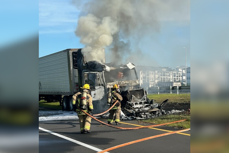 Truck Fire on Florida's Turnpike Causes Major Delays Near Winter Garden