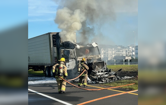 Truck Fire on Florida's Turnpike Causes Major Delays Near Winter Garden