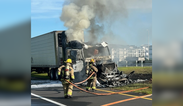 Truck Fire on Florida's Turnpike Causes Major Delays Near Winter Garden
