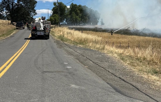 Turner Road Fire Prompts Level 3 Evacuations Near Salem After Crash Into Power Pole