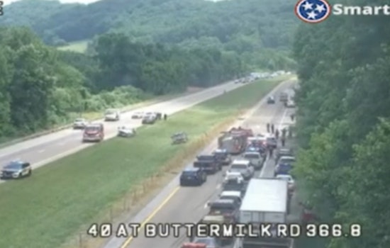 Two Dead in Major Interstate 40 Crash Near I-75 Split in Loudon County