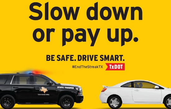 TxDOT Targets Speeding Epidemic with "Be Safe. Drive Smart." Campaign and Heightened Law Enforcement in Texas