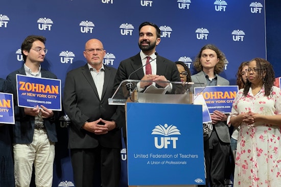 United Federation of Teachers Backs Zohran Mamdani for NYC Mayor as Trump Issues Controversial Takeover Threat