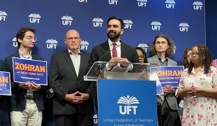 United Federation of Teachers Backs Zohran Mamdani for NYC Mayor as Trump Issues Controversial Takeover Threat