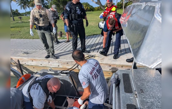 U.S. Coast Guard Heroically Rescues Man Injured by Boat Propeller Near Elliott Key, Florida
