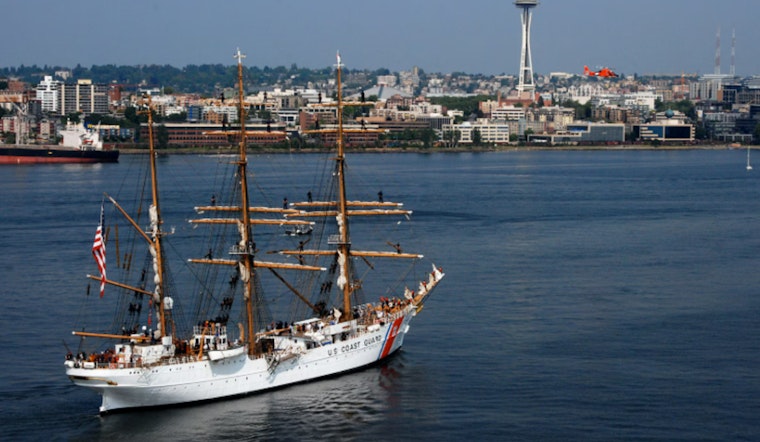 U.S. Coast Guard's Historic 'America's Tall Ship' Opens to Public in Seattle
