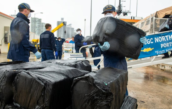 USCGC Northland Offloads $20.1 Million in Seized Drugs at Miami Beach Following Successful Caribbean Operations