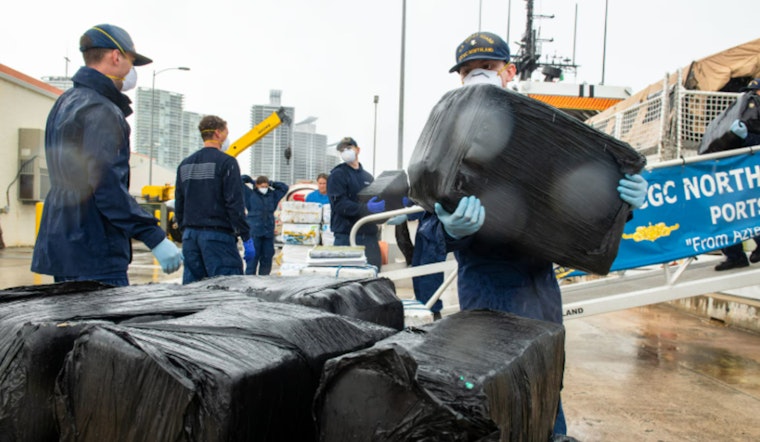 USCGC Northland Offloads $20.1 Million in Seized Drugs at Miami Beach Following Successful Caribbean Operations