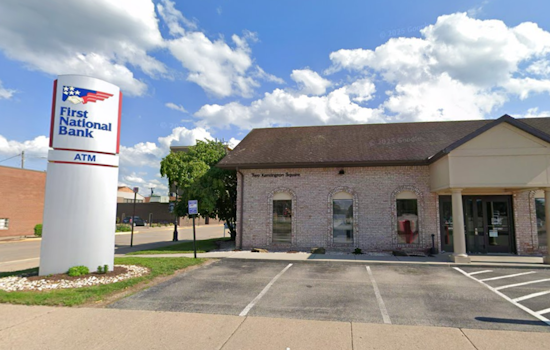 Vehicle Crashes into First National Bank in New Kensington, Injuring Two
