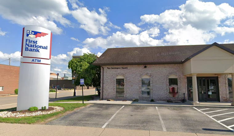 Vehicle Crashes into First National Bank in New Kensington, Injuring Two