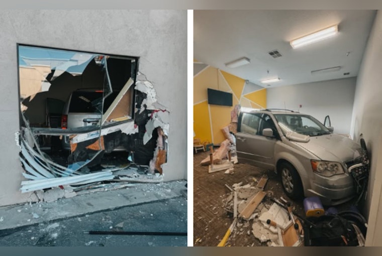 Vehicle Crashes Into Real Life Church Nursery in Galt, Driver Error Cited, No Injuries Reported