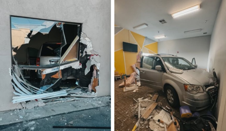 Vehicle Crashes Into Real Life Church Nursery in Galt, Driver Error Cited, No Injuries Reported