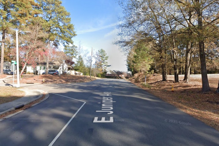 Wake Forest Commuters Diverted as East Juniper Avenue Closes Due to Sinkhole