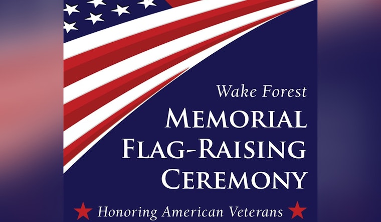 Wake Forest Honors Late US Marine Corps Veteran Terry Shackelton in August Flag-Raising Ceremony