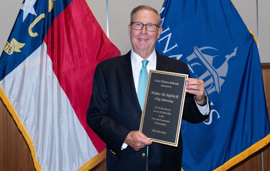 Walter M. Safrit II Retires After 41 Years as Kannapolis City Attorney