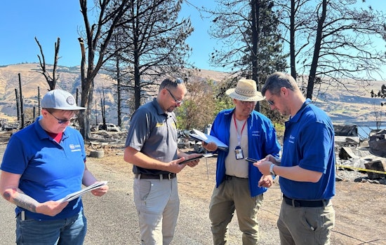 Wasco County Teams Up with Emergency and SBA Officials to Assess Rowena Wildfire Damage for Federal Aid