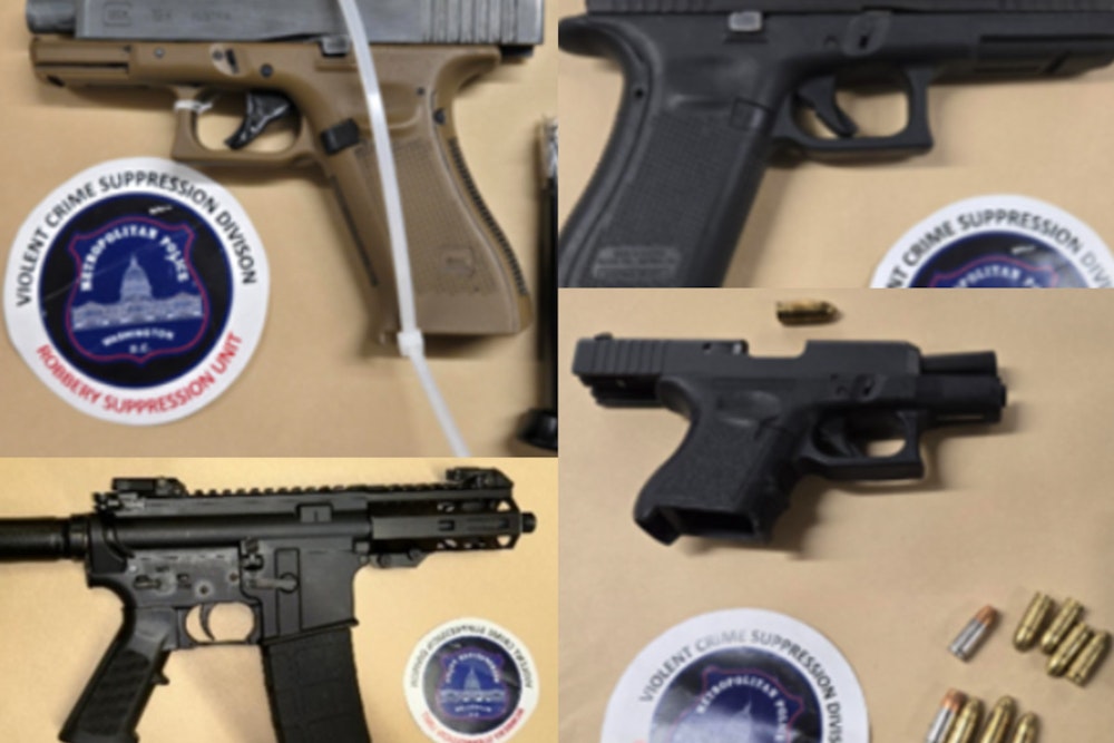 Washington D.C. Metropolitan Police Recover 49 Firearms in Week-Long Operation to Combat Gun Violence