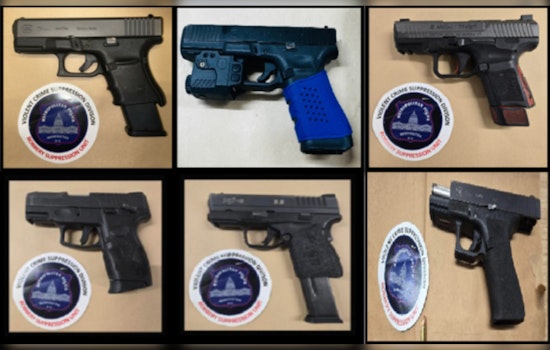 Washington D.C. Metropolitan Police Seize 70 Firearms in a Week, Multiple Arrests Made Including Juveniles