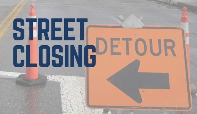 Water Main Break Closes William Street in Downtown Delaware, Ohio, Crews Assessing Repair Needs